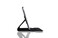 Чорний шкіряний чохол iLoungeMax Magnetic 360 для iPad Air 2 - Фото 4