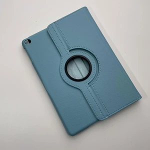 Голубой кожаный чехол iLoungeMax Magnetic 360 для iPad Air | 9.7" (2017 | 2018) - Фото 5