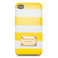 Чехол Michael Kors Striped Yellow для iPhone 5/5S/SE  - Фото 1