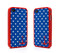 Красно-синий чехол oneLounge Anchor Polka Dot для iPhone 4/4S - Фото 3