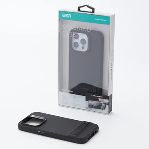 Чехол с металлической подставкой ESR Boost Kickstand Black для iPhone 15 Pro Max - Фото 7