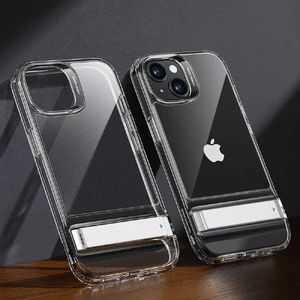 Чехол с металлической подставкой ESR Boost Kickstand Clear для iPhone 15 - Фото 2
