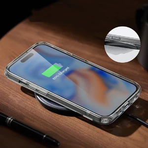 Чохол із металевою підставкою ESR Boost Kickstand Clear для iPhone 15 Plus - Фото 7