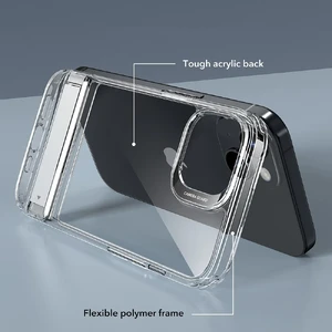 Чохол із металевою підставкою ESR Boost Kickstand Clear для iPhone 15 Plus - Фото 3