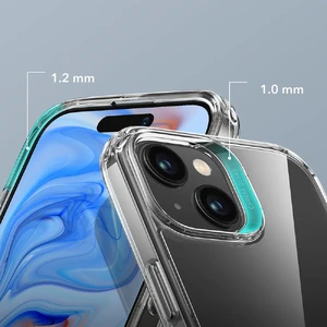 Чехол с металлической подставкой ESR Boost Kickstand Clear для iPhone 15 - Фото 6