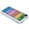 Чехол Swarovski Rainbow Stripes для iPhone 5/5S/SE - Фото 2