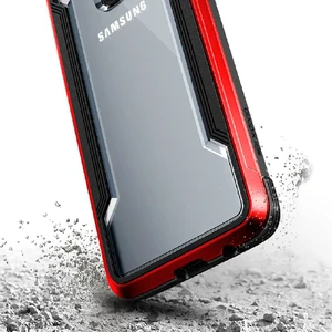 Противоударный чехол X-Doria Defense Shield Red для Samsung Galaxy S9 - Фото 4