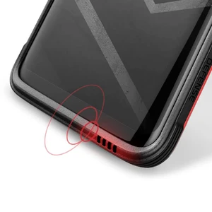 Противоударный чехол X-Doria Defense Shield Red для Samsung Galaxy S9 - Фото 5