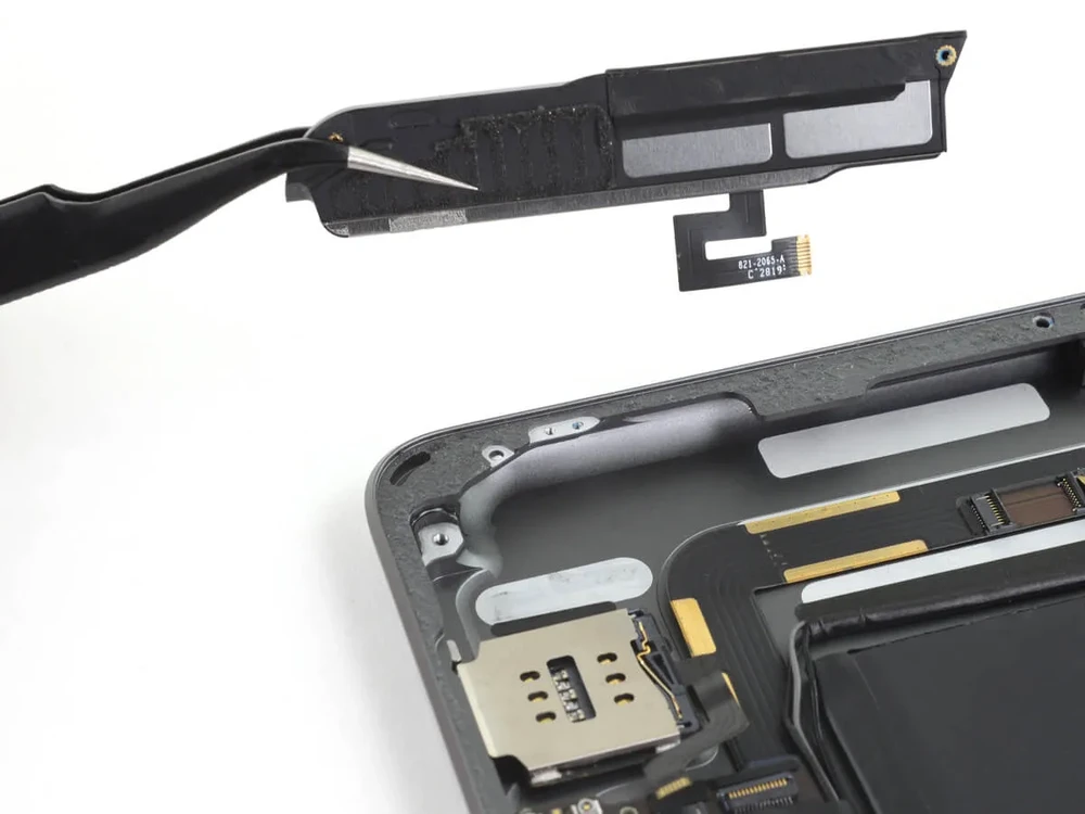 Чистка динамика iPad 9 10.2" (2021)