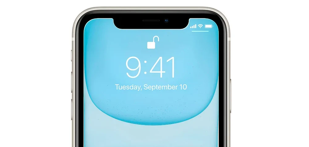 Чистка сетки верхнего динамика iPhone 11