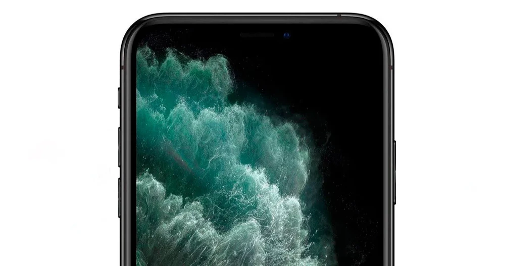 Чистка сетки верхнего динамика iPhone 11 Pro