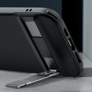 Чохол із металевою підставкою ESR Boost Kickstand Black для iPhone 15 - Фото 3