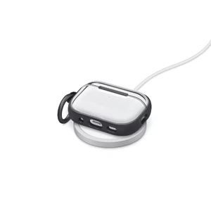 Пластиковый чехол с карабином для AirPods Pro 2 | OtterBox Lumen Black - Фото 4