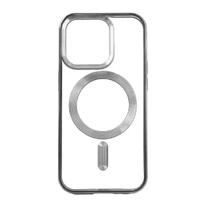 Захисний чохол з MagSafe iLoungeMax Magnetic Case Silver для iPhone 15 Pro  - Фото 1