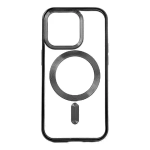Захисний чохол з MagSafe iLoungeMax Magnetic Case Black для iPhone 15 Pro  - Фото 1
