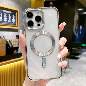 Захисний чохол з MagSafe iLoungeMax Magnetic Case Silver для iPhone 15 Pro - Фото 2
