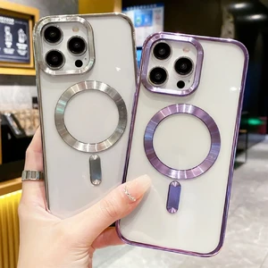 Захисний чохол з MagSafe iLoungeMax Magnetic Case Silver для iPhone 15 Pro - Фото 3