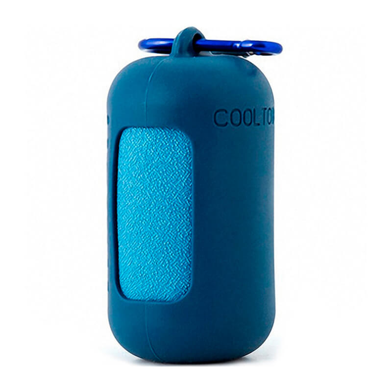 Охолодний рушник з мікрофібри iLoungeMax Cooling Sports Dark Blue 40х40
