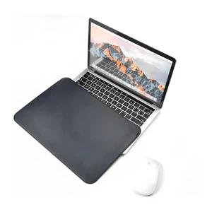 Чехол-карман COTEetCI Leather Liner Bag для MacBook Air 13" (2018-2024) | Pro 13" (2016-2022) Black - Фото 2