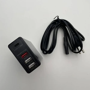 Сетевое зарядное устройство iLoungeMax CP 100PD Type-C PD + QC3.0 + 2  USB 100W Black (EU) - Фото 4