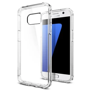 Чехол Spigen Crystal Shell Crystal Clear для Samsung Galaxy S7 - Фото 2