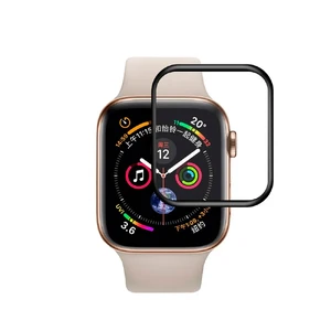 Захисне скло iLoungeMax 3D Tempered Glass Curved Edge Black для Apple Watch 40mm SE 2 | SE | 6 | 5 | 4