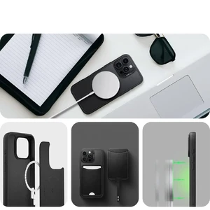 Чорний чохол Spigen Cyrill Kajuk Classic Charm Mag для iPhone 16 Pro - Фото 12