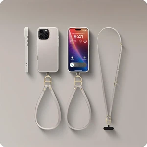 Бежевий чохол Spigen Cyrill Kajuk Classic Charm Mag для iPhone 16 Pro - Фото 9