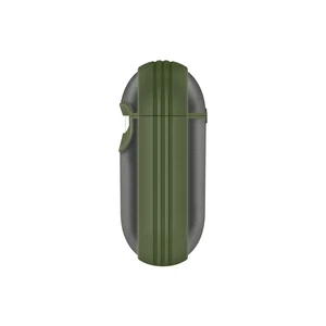 Чехол с карабином CYRILL Color Brick Khaki для Apple AirPods 1 | 2 - Фото 4