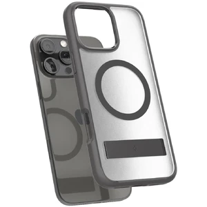 Півпрозорий сірий чохол Spigen Ultra Hybrid S Mag для iPhone 16 Pro Max - Фото 7