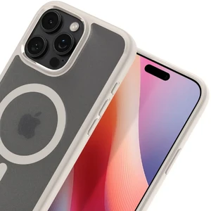 Бежевий напівпрозорий чохол Spigen Ultra Hybrid Mag для iPhone 16 Pro - Фото 7