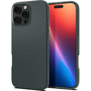 Зелений чохол Spigen Liquid Air для iPhone 16 Pro 8809971230315 - Фото 1