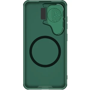 Чехол MagSafe Nillkin CamShield Prop Green для Galaxy S24 с защитой камеры и подставкой - Фото 2