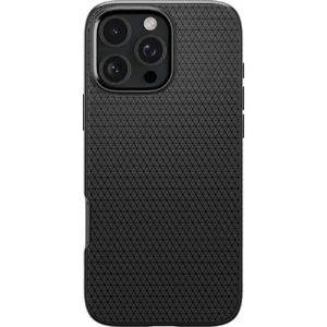 Черный чехол Spigen Liquid Air для iPhone 16 Pro - Фото 2