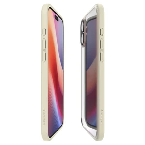 Прозорий бежевий чохол Spigen Ultra Hybrid для iPhone 16 Plus - Фото 10