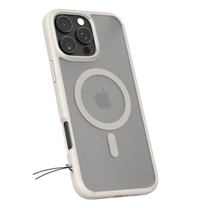 Бежевий напівпрозорий чохол Spigen Ultra Hybrid Mag для iPhone 16 Pro - Фото 6