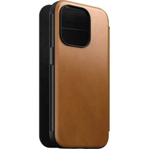 Чохол-книжка з MagSafe Nomad Modern Brown для iPhone 15 Pro - Фото 4