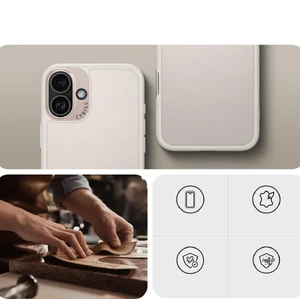Бежевий чохол Spigen Cyrill Kajuk Mag MagSafe для iPhone 16 - Фото 12