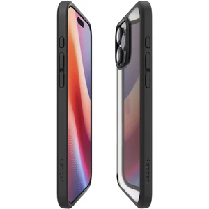 Прозорий чорний чохол Spigen Ultra Hybrid для iPhone 16 Pro Max - Фото 2