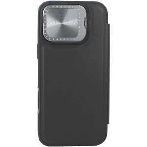Чорний чохол-книжка з захистом камери Nillkin Qin для iPhone 16 Pro Max