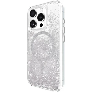 Серебряный блестящий чехол Case-Mate Waterfall MagSafe для iPhone 16 Pro - Фото 4