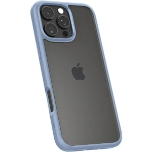 Прозорий синій чохол Spigen Crystal Hybrid для iPhone 16 Pro Max - Фото 7