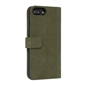 Кожаный чехол-книжка Decoded 2-in-1 Wallet Case Olive Green для iPhone 8 Plus | 7 Plus | 6s Plus | 6 Plus - Фото 3