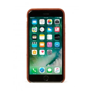 Кожаный чехол с отделением для карт Decoded Back Cover Brown для iPhone 8 Plus | 7 Plus | 6s Plus | 6 Plus - Фото 4