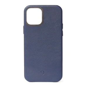 Кожаный чехол Decoded Back Cover Navy для iPhone 12 | 12 Pro - Фото 2