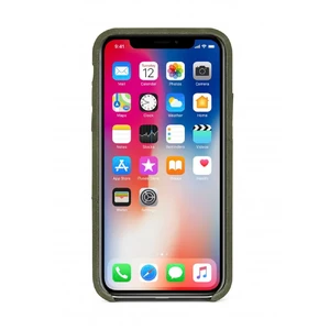 Кожаный чехол с отделением для карт Decoded Back Cover Olive Green для iPhone X | XS - Фото 5