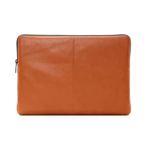 Кожаный чехол-сумка Decoded Slim Sleeve Brown для MacBook 12" | Air 11" - Фото 2