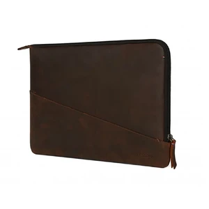 Шкіряний чохол-сумка Decoded Waxed Slim Sleeve Brown для MacBook Pro 13" (2016 | 2017 | 2018) | Air 13" (2020 | 2019 | 2018) - Фото 2