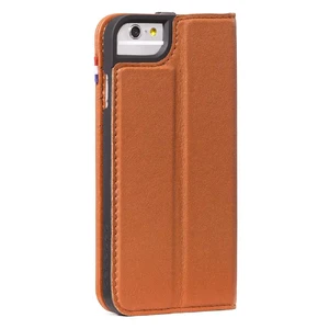Кожаный чехол-книжка Decoded Wallet Case Brown для iPhone SE 3 | SE 2 | 8 | 7 | 6s | 6 - Фото 2