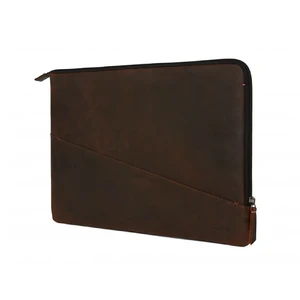 Кожаный чехол-сумка Decoded Waxed Slim Sleeve Brown для MacBook Pro 16" | Pro 15" with Touch Bar (2016-2017) - Фото 3